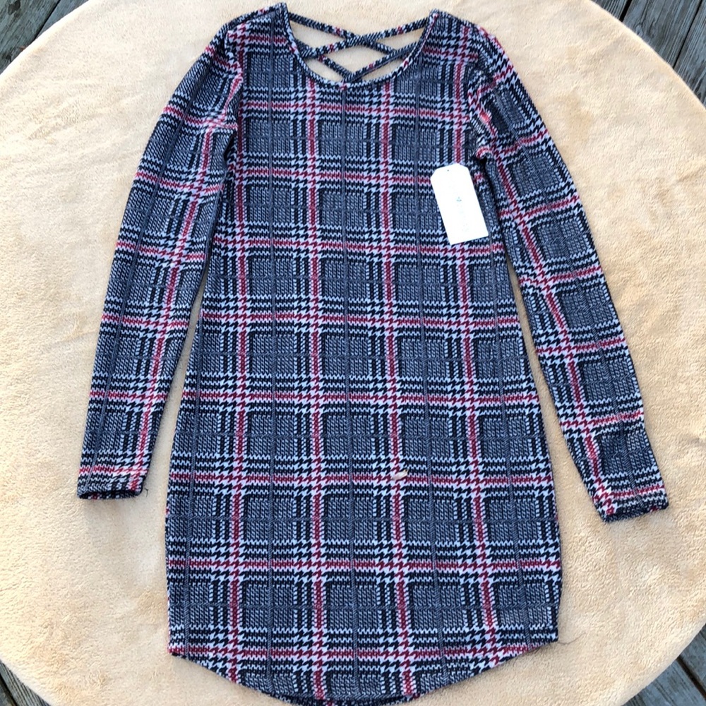 Criss-cross back dress